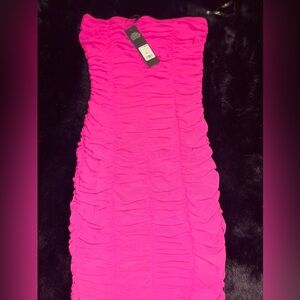 pink fashionnova dress never worn